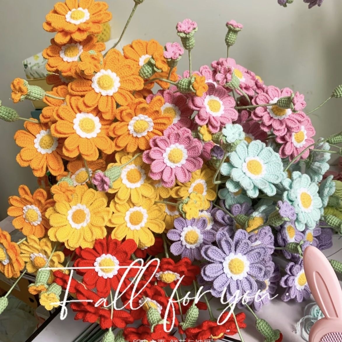 Knitted Chrysanthemum